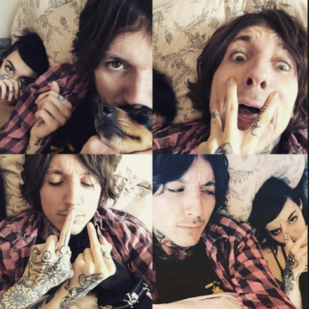 Oliver Sykes &Amp; His Ex-Wife Hannah Snowdon