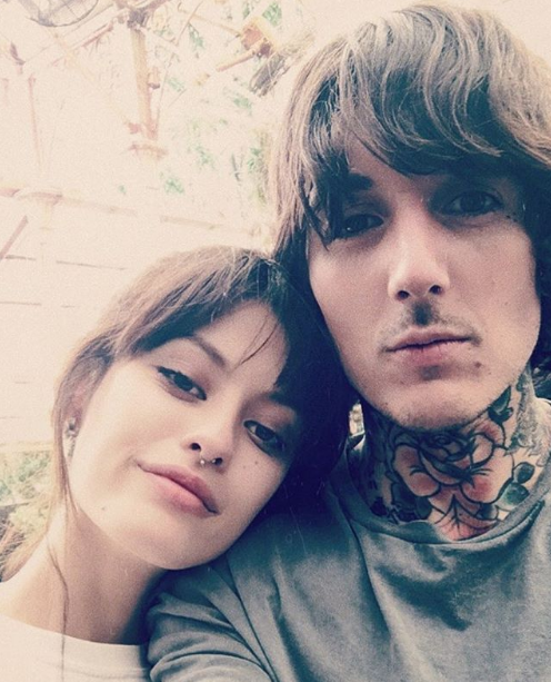 Alissa Salls And Her Husband Oliver Sykes