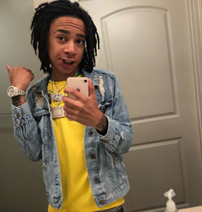 Ybn Nahmir Posing For A Selfie