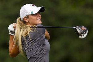 Emma Lavy Bradford Playing Golf