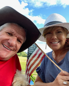 Caryn Chandler With Her Partner Mark Roloff